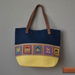 Designer shoulder bag